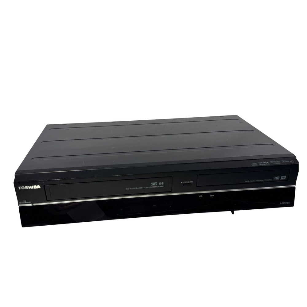 Toshiba DVR620KU DVD Video Cassette Recorder VHS Hi Fi Black HDMI